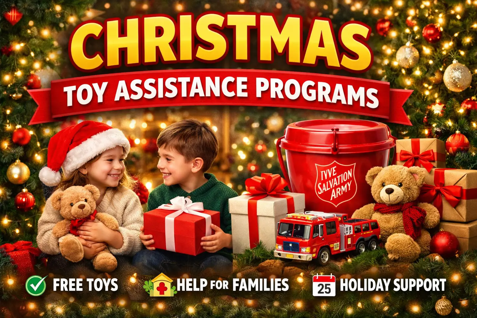Free Christmas Assistance Programs 2026 Near Me