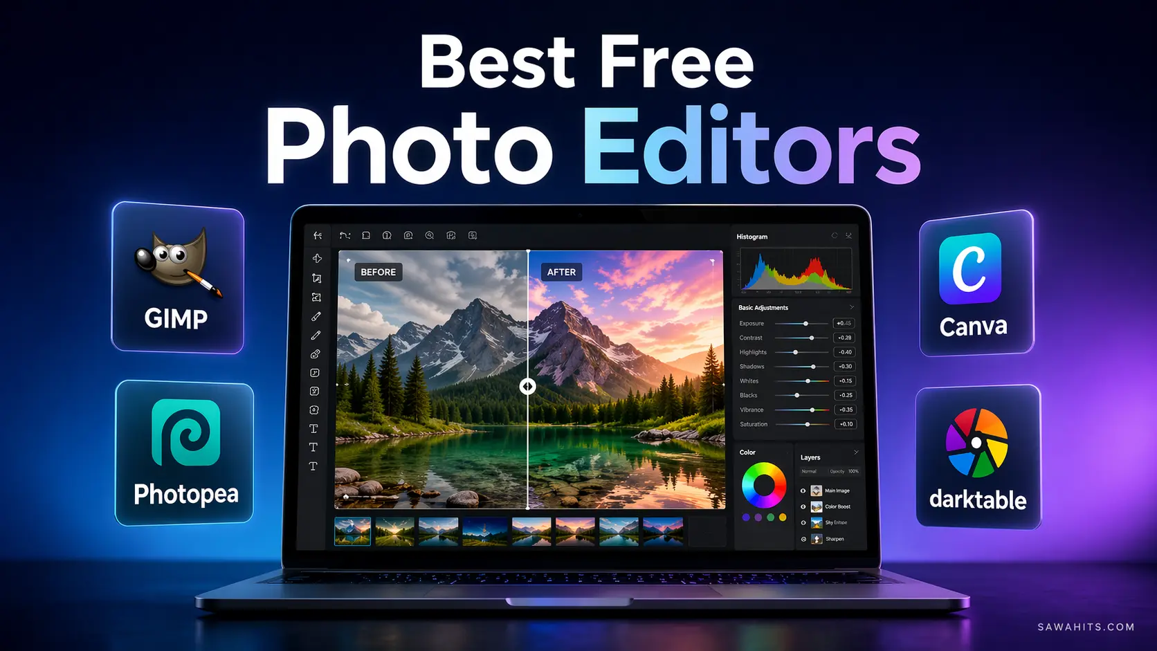 Best Free Photo Editing Software in 2026 Worth Using